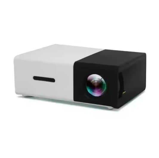 Portable LED Mini Projector, YG300, Compatible with HDMI, USB, TF, Audio, Home, Smart Multimedia Player, Compact for Travel